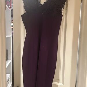 Elie Tahari Bordeaux Dress